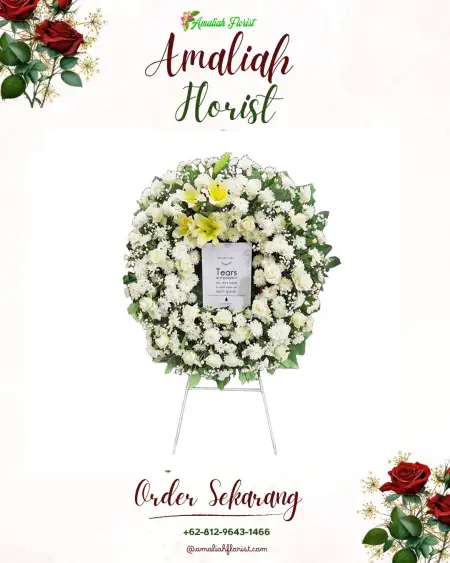 Krans Bunga Duka Tegal Badeng Barat